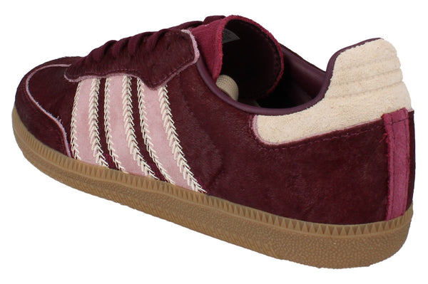 Adidas Originals Samba Og Womens Trainers  JP5330 - Maroon Gum JP5330 - Photo 0