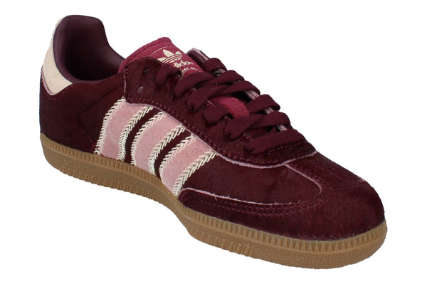 Adidas Originals Samba Og Womens Trainers  JP5330 - Maroon Gum JP5330 - Photo 0