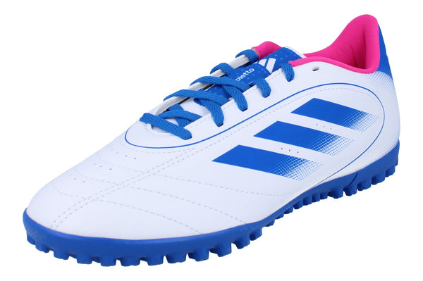 Adidas Goletto Ix Tf Mens Footbal Boots Trainers JP5615 - Blue White Pink Jp5615 - Photo 0