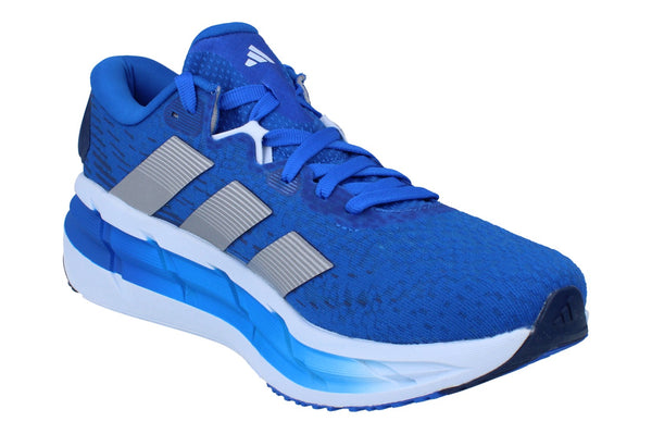 Adidas Adistar 4 Mens Running Trainers  JP6573 - Blue Silver Grey JP6573 - Photo 0