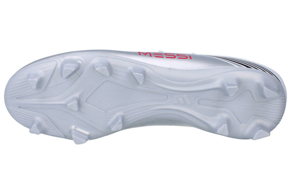 Adidas F50 Messi Club Fg/Mg Mens Football Boots  JP7443 - White Red Silver JP7443 - Photo 0