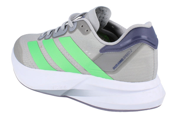 Adidas Duramo Speed 2 Mens Running Trainers  JP9227 - Grey Green White JP9227 - Photo 0