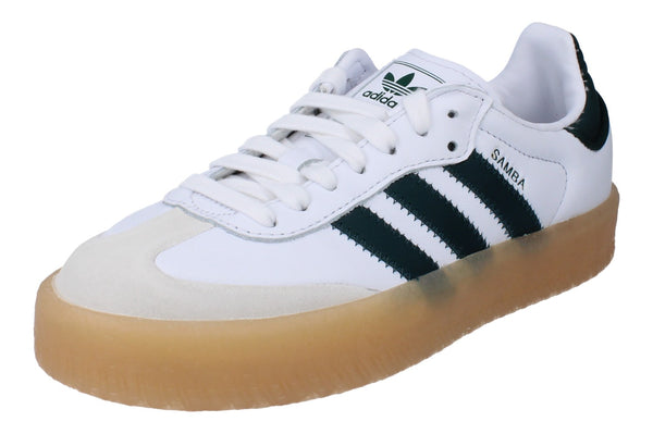 Adidas Originals Sambae Womens Trainers Sneakers JQ0983 - White Off White Green JQ0983 - Photo 0