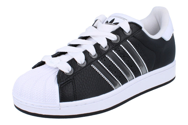 Adidas Originals Superstar Ii Mens Trainers  JQ3209 - Black Silver White JQ3209 - Photo 0