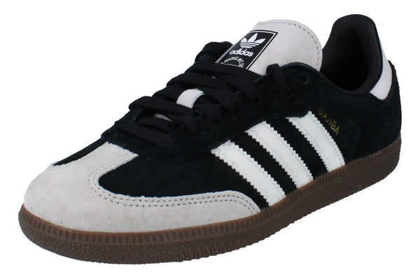 Adidas Originals Samba Og Womens Trainers Sneakers  JQ6305 - Black White Gum Jq6305 - Photo 0