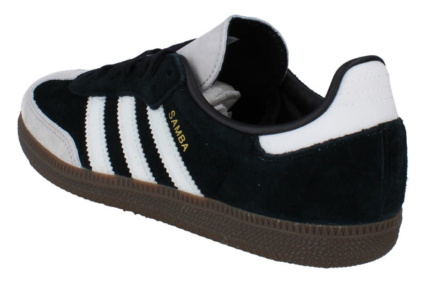 Adidas Originals Samba Og Womens Trainers Sneakers  JQ6305 - Black White Gum Jq6305 - Photo 0