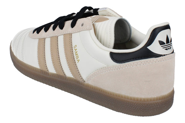 Adidas Originals Samba Jp Mens Trainers Sneakers JQ7824 - Off White Beige Black JQ7824 - Photo 0