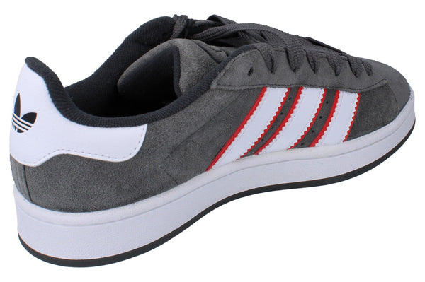 Adidas Originals Campus 00S Mens Trainers Sneakers JQ8195 - Grey White Red Jq8195 - Photo 0