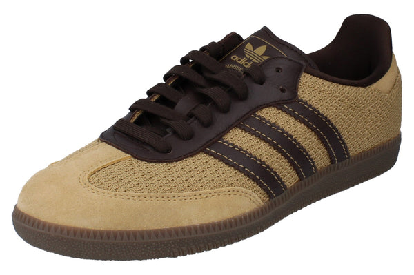 Adidas Originals Samba Og Mens Trainers Sneakers JR0884 - Golden Beige Brown Gum JR0884 - Photo 0