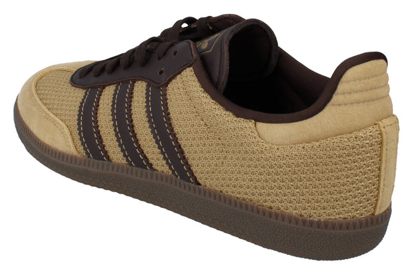 Adidas Originals Samba Og Mens Trainers Sneakers JR0884 - Golden Beige Brown Gum JR0884 - Photo 0