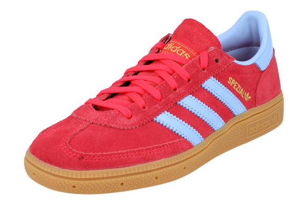Adidas Originals Handball Spezial Womens Trainers  JR3607 - Red Blue Gum JR3607 - Photo 0