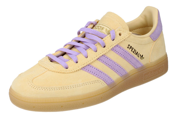 Adidas Originals Handball Spezial Womens Trainers  JR3617 - Orange Tint Powder Plum JR3617 - Photo 0