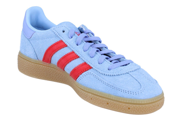 Adidas Originals Handball Spezial Womens Trainers  JR3639 - Blue Red JR3639 - Photo 0
