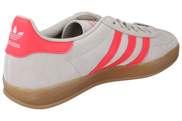 Adidas Originals Gazelle Indoor Mens Trainers  JR3840 - Grey Red Gum JR3840 - Photo 0