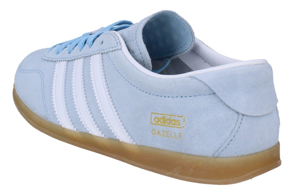 Adidas Originals Gazelle Lo Pro Womens Trainers  JR8893 - Blue White Gum JR8893 - Photo 0
