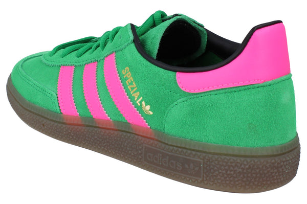 Adidas Originals Handball Spezial Mens Trainers  JR9281 - Green Pink Gum JR9281 - Photo 0