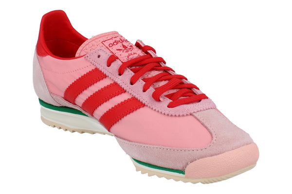 Adidas Originals Sl 72 Og Womens Trainers Sneakers  JS0254 - Pink White Red JS0254 - Photo 0