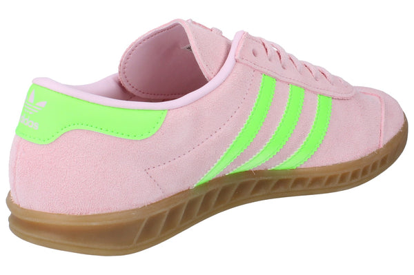 Adidas Originals Hamburg Womens Trainers  JS0683 - Pink Green Gold JS0683 - Photo 0