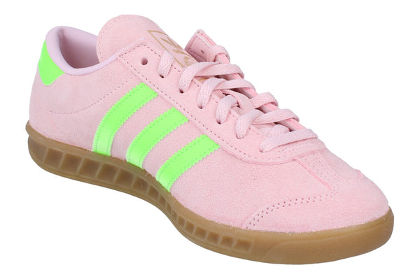 Adidas Originals Hamburg Womens Trainers  JS0683 - Pink Green Gold JS0683 - Photo 0
