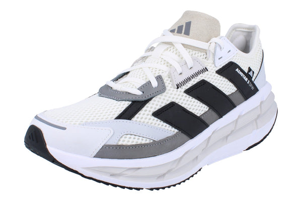 Adidas Adistar 3 Sportswear Mens Running Trainers  JS1174 - White Black Grey JS1174 - Photo 0