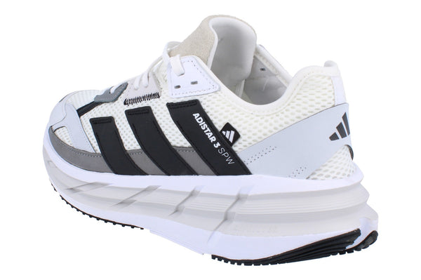 Adidas Adistar 3 Sportswear Mens Running Trainers  JS1174 - White Black Grey JS1174 - Photo 0