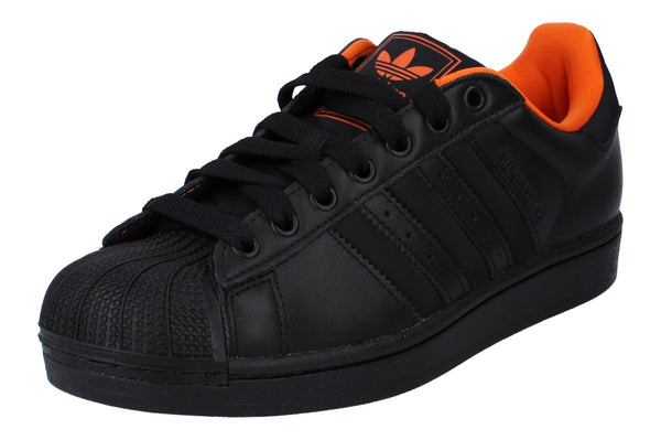 Adidas Originals Superstar Ii Mens Trainers  JS2834 - Black Black Orange JS2834 - Photo 0