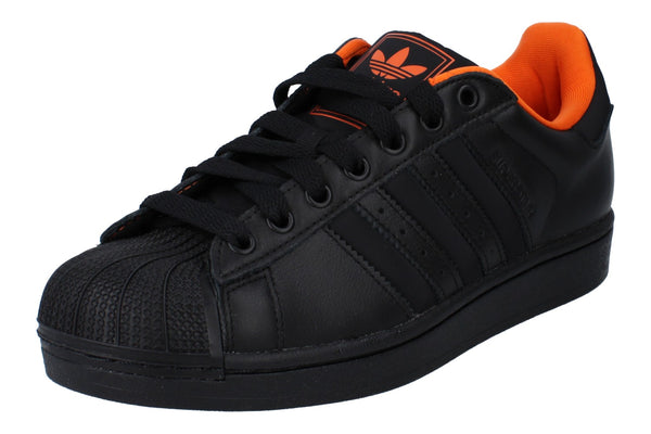 Adidas Originals Superstar Ii Mens Trainers  JS2834 - Black Black Orange JS2834 - Photo 0