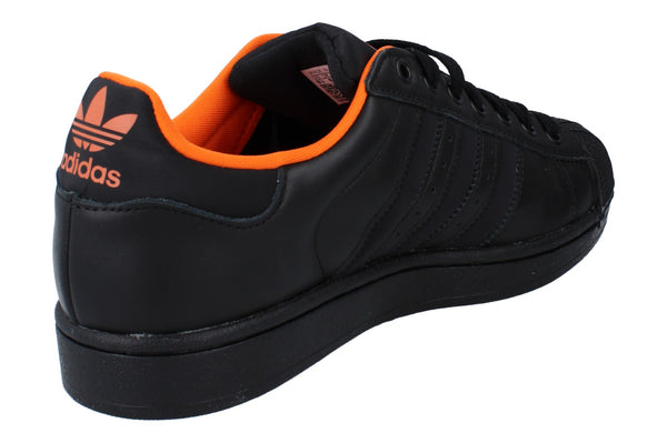 Adidas Originals Superstar Ii Mens Trainers  JS2834 - Black Black Orange JS2834 - Photo 0