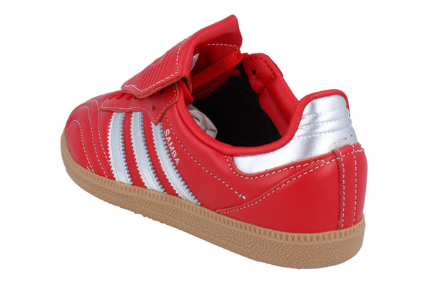 Adidas Originals Samba Lt Womens Trainers  JS3938 - Red Silver Gum JS3938 - Photo 0