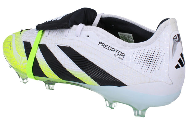 Adidas Predator Pro Ft FG Mens Football Boots JS4071 - White Black Green Js4071 - Photo 0