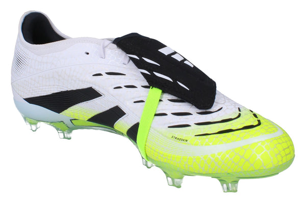 Adidas Predator Pro Ft FG Mens Football Boots JS4071 - White Black Green Js4071 - Photo 0