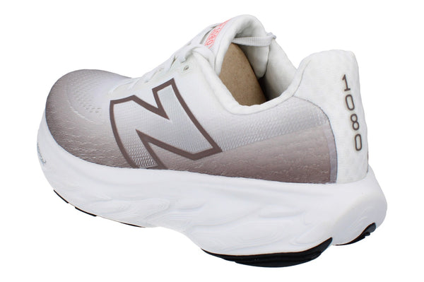 New Balance 1080 V14 Mens Running Trainers  M108014F - White Grey M108014F - Photo 0