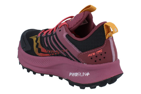 Saucony Ride Tr2 Womens Running Trainers S10951 Shoes  247 - Black Terra 247 - Photo 0