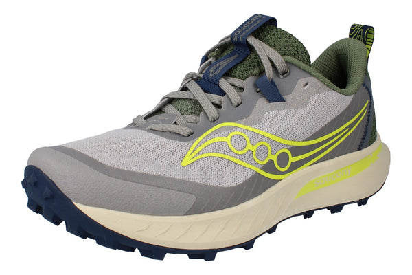 Saucony Peregrine 15 Mens Running Trainers S20990 Shoes  152 - Ridge Olivine 152 - Photo 0