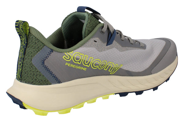 Saucony Peregrine 15 Mens Running Trainers S20990 Shoes  152 - Ridge Olivine 152 - Photo 0