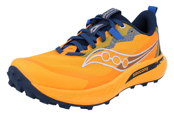 Saucony Peregrine 15 Mens Running Trainers S20990 Shoes  164 - Peel Navy 164 - Photo 0
