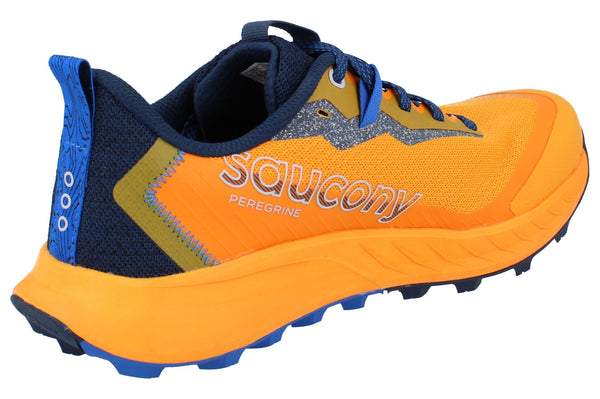 Saucony Peregrine 15 Mens Running Trainers S20990 Shoes  164 - Peel Navy 164 - Photo 0