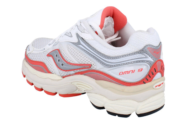 Saucony Progrid Omni 9 Womens Running Trainers S70832 Shoes  3 - Ivory Coral 3 - Photo 0
