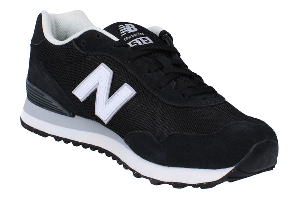 New Balance 515 Womens Trainers  WL515BLK - Black White WL515BLK - Photo 0
