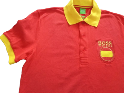 Hugo Boss Paddy Flag Spain Mens T-Shirt - Small