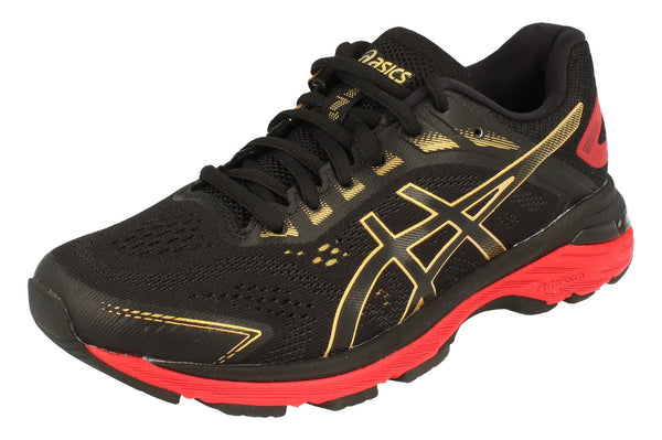 Asics Gt-2000 7 Womens 1012A241  001 - Black Rich Gold 001 - Photo 0