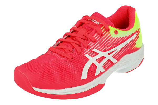 Asics Solution Speed Ff Indoor Womens Tennis Shoes 1042A094 Sneakers Trainers  702 - Laser Pink White 702 - Photo 0