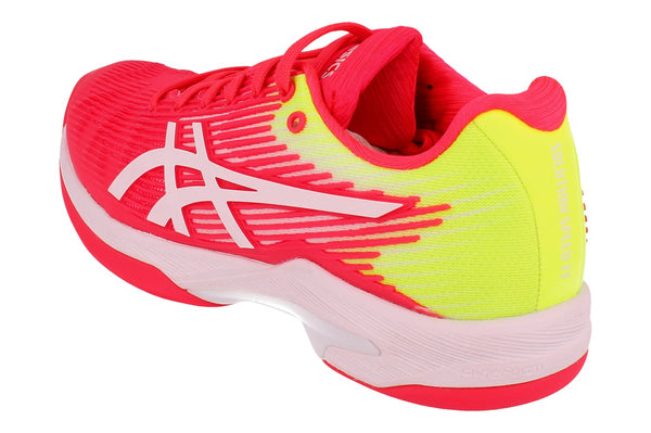Asics Solution Speed Ff Indoor Womens Tennis Shoes 1042A094 Sneakers Trainers  702 - Laser Pink White 702 - Photo 0