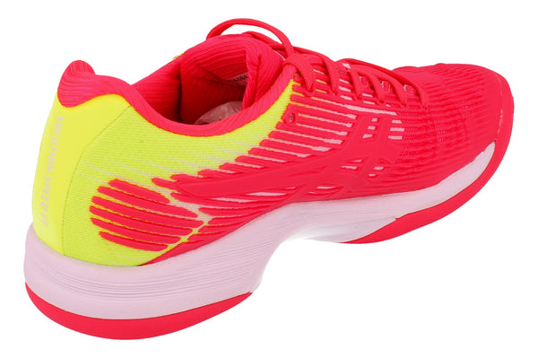 Asics Solution Speed Ff Indoor Womens Tennis Shoes 1042A094 Sneakers Trainers  702 - Laser Pink White 702 - Photo 0