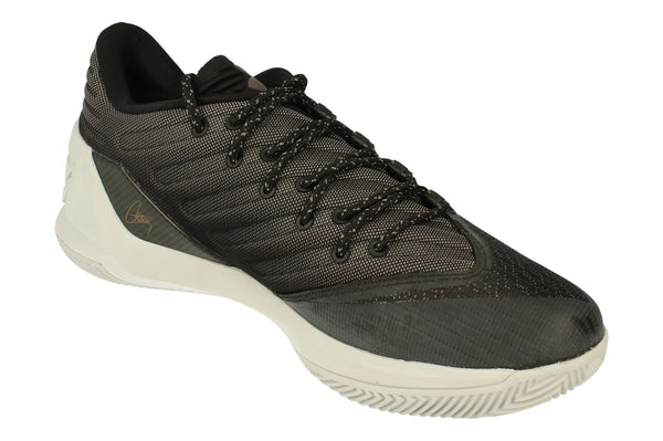 Under Armour Ua Curry 3 Low Mens Basketball Trainers 1286376 001 - Black White 001 - Photo 0