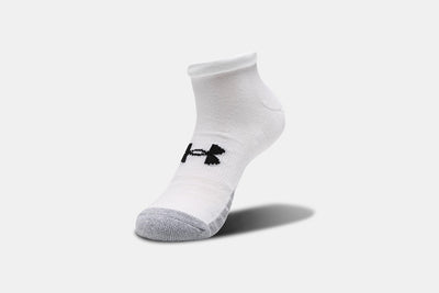 Under Armour Heatgear Unisex Socks 1346753 - 3 Pack - White
