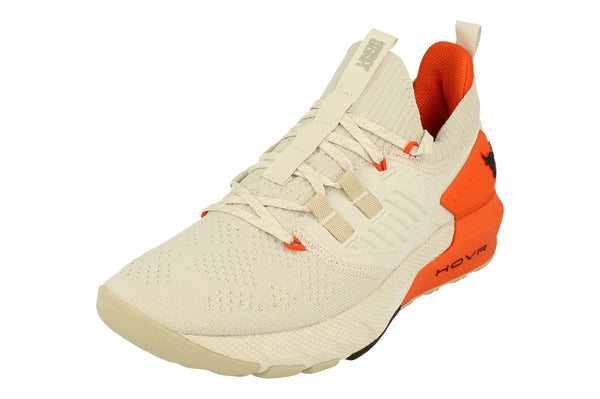 Under Armour Project Rock 3 Mens Trainers 3023004  111 - White Orange 111 - Photo 0