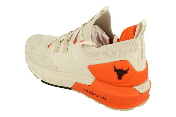 Under Armour Project Rock 3 Mens Trainers 3023004  111 - White Orange 111 - Photo 0