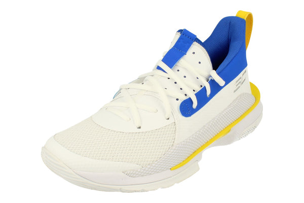 Under Armour Tb Curry 7 Mens Basketball Trainers 3023300  106 - White 106 - Photo 0