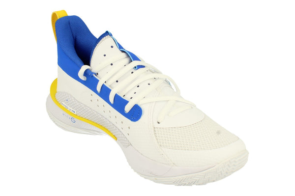Under Armour Tb Curry 7 Mens Basketball Trainers 3023300  106 - White 106 - Photo 0